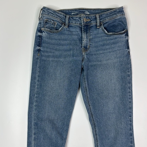 Old Navy Rock Star Mid Rise Super Skinny Jeans Size 4 - Picture 2 of 11